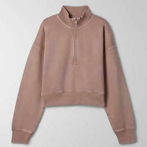 Aritzia 1/2 Zip Sweatshirt